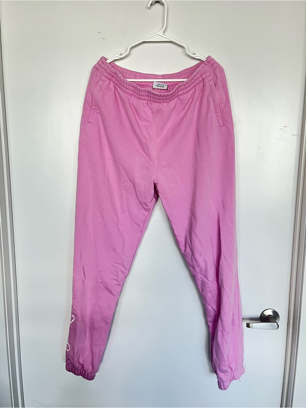 Bo + Tee Pink Sweatpants